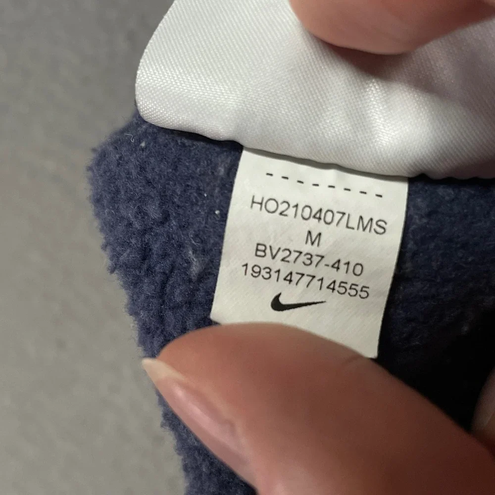 Nike Club Fleece Jogger Sweatpants Mens Medium Blue BV2737-410 Logo 28x28